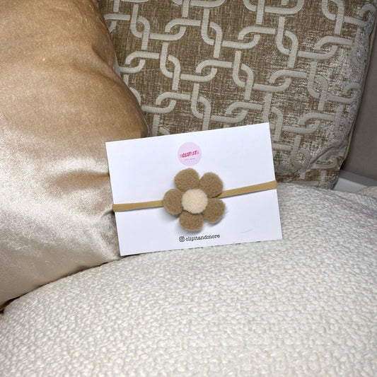 Teddy Flower Haarband (meerdere kleuren)